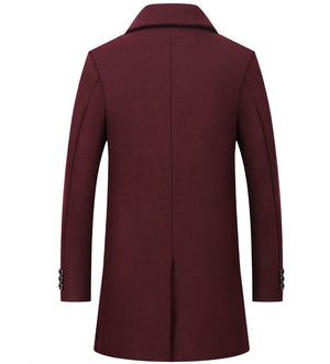 Elevate Your Wardrobe with Our Men's Woolen Coat