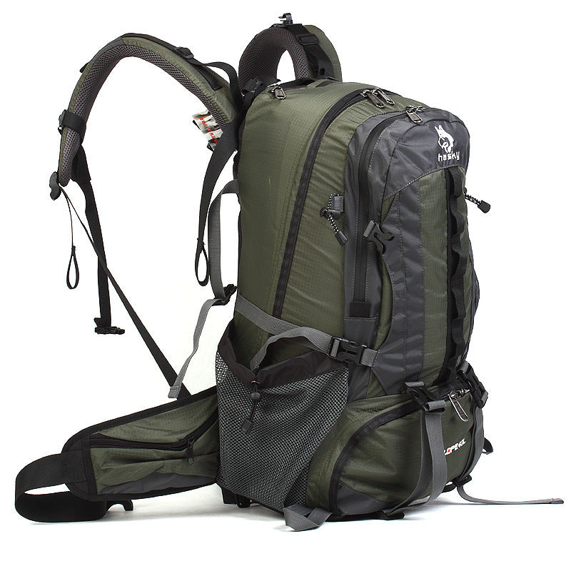 Camping Hiking Nylon Rainproof Backpack