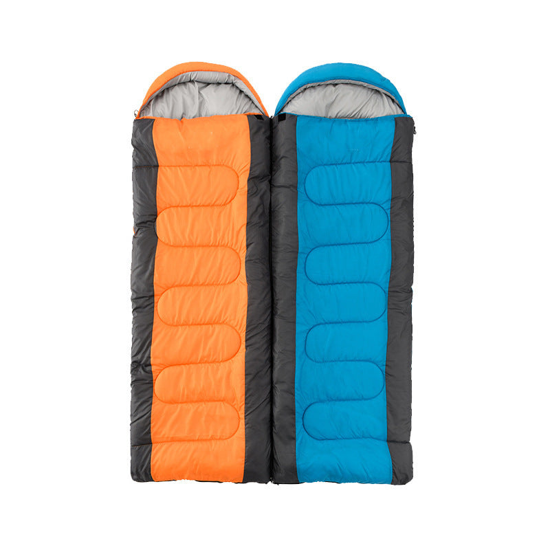 Outdoor Hooded Camping Envelope Sleeping Bag