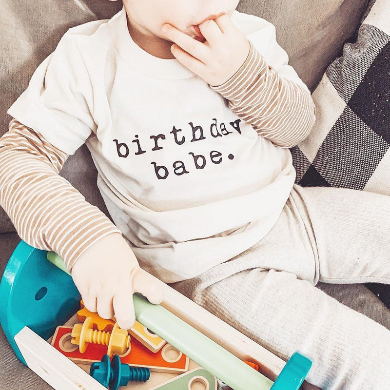 Kids Half-sleeve Magenta Print Tops