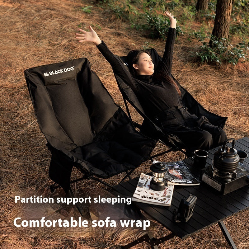 Camping Recliner Portable Thickened Chair