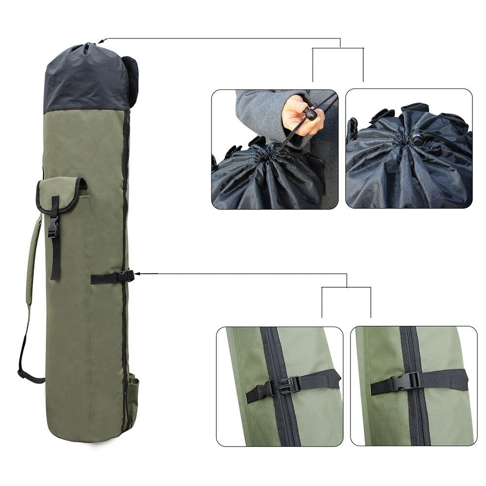 Fishing storage rod portable reel bag