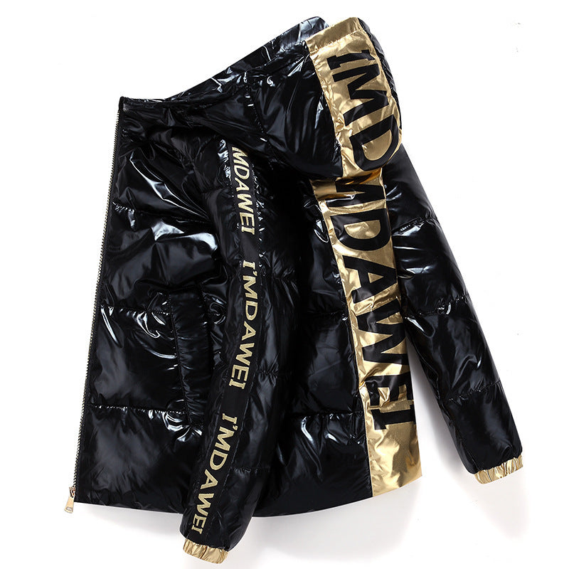 New Hooded Thick Loose Down Jacket