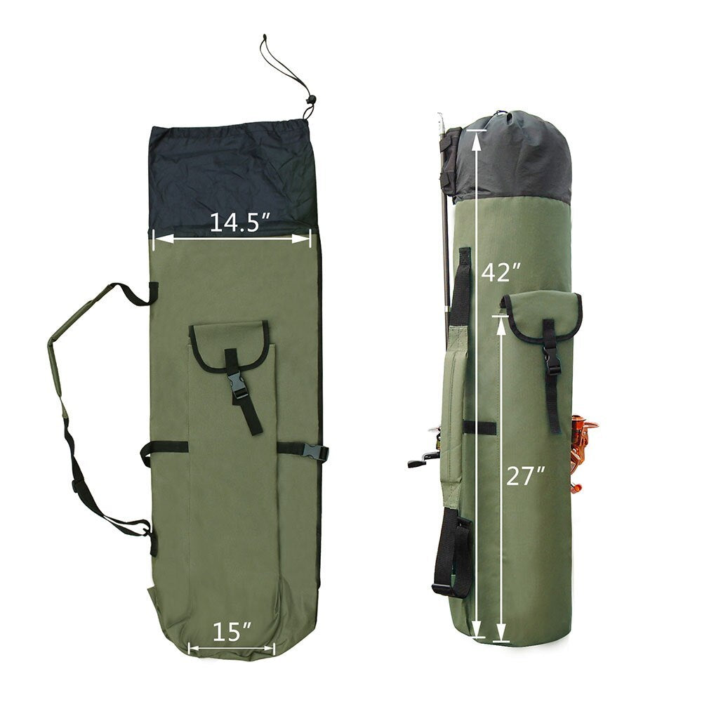 Fishing storage rod portable reel bag