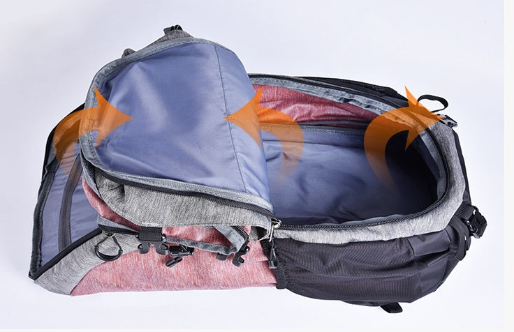 Outdoor mountaineering hiking backpack