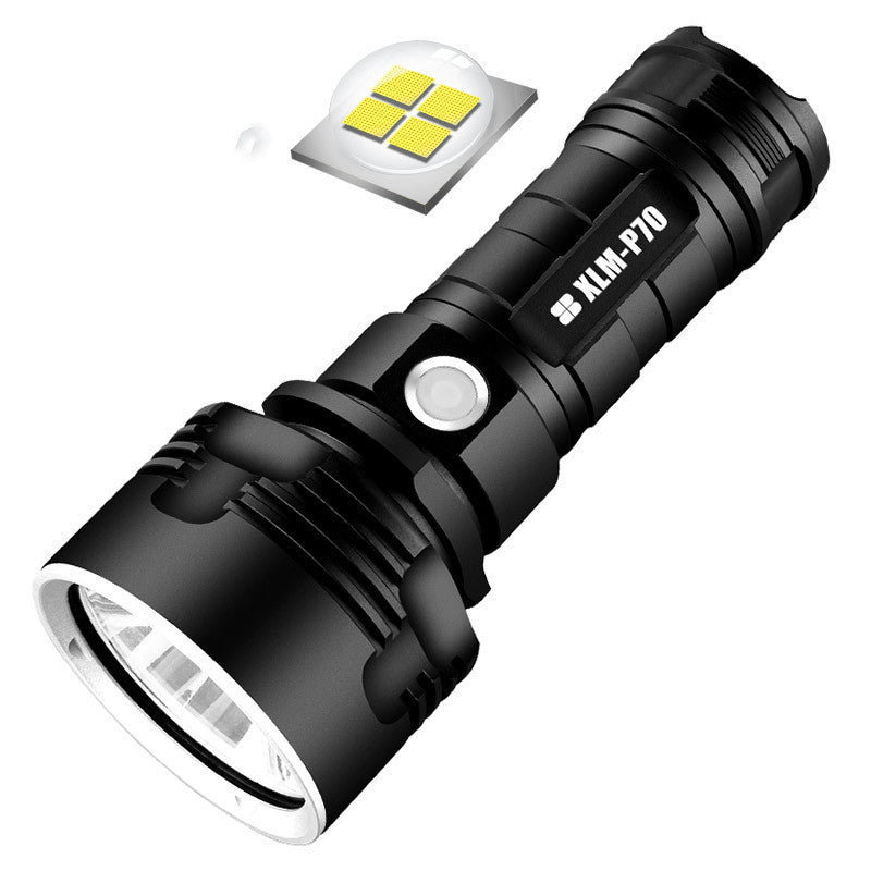 Strong Light Flashlight Rechargeable