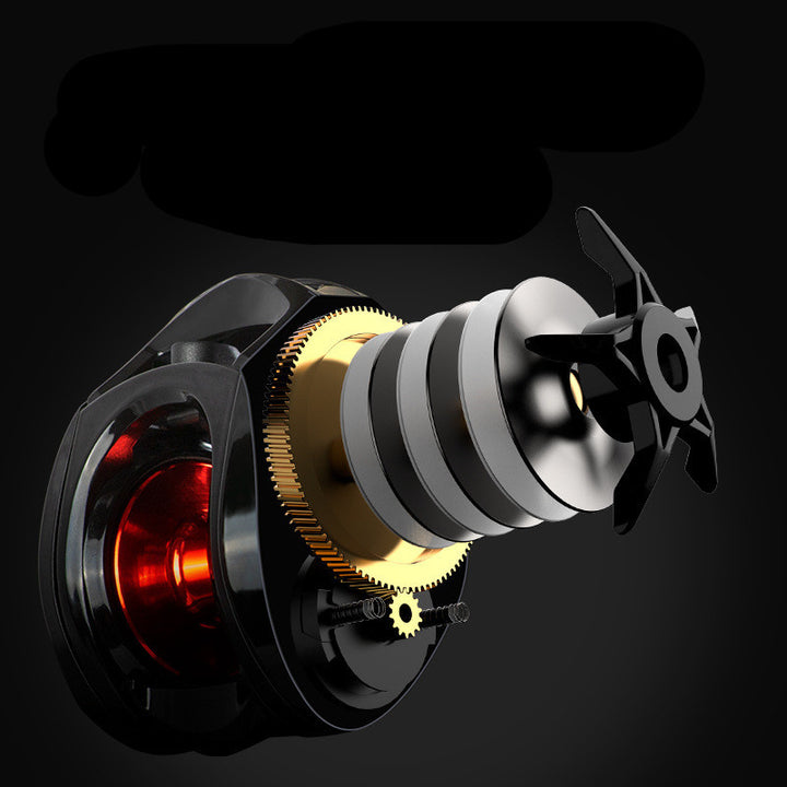 Round Fishing Reel Gear