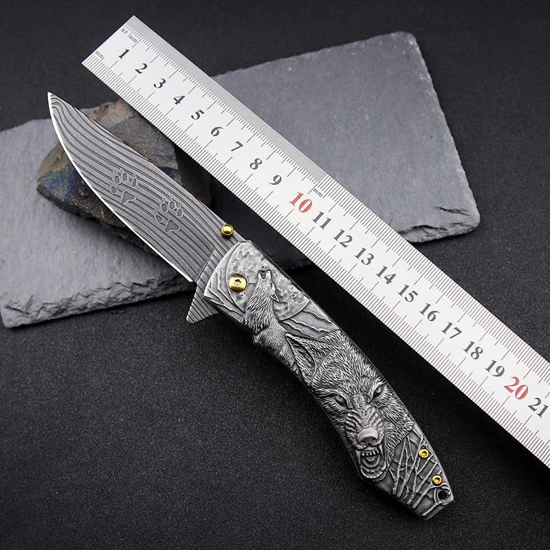 High Hardness Outdoor Hunting Folding Knife