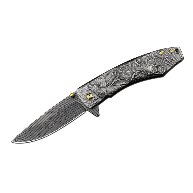 High Hardness Outdoor Hunting Folding Knife