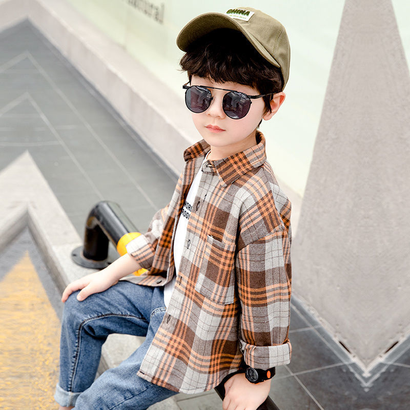 Kids Boys' Plaid Shirts