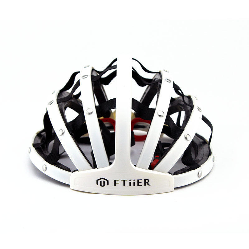 Folding mountain bike helmet