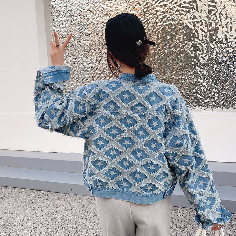 Fashion Short Design Denim Jacket