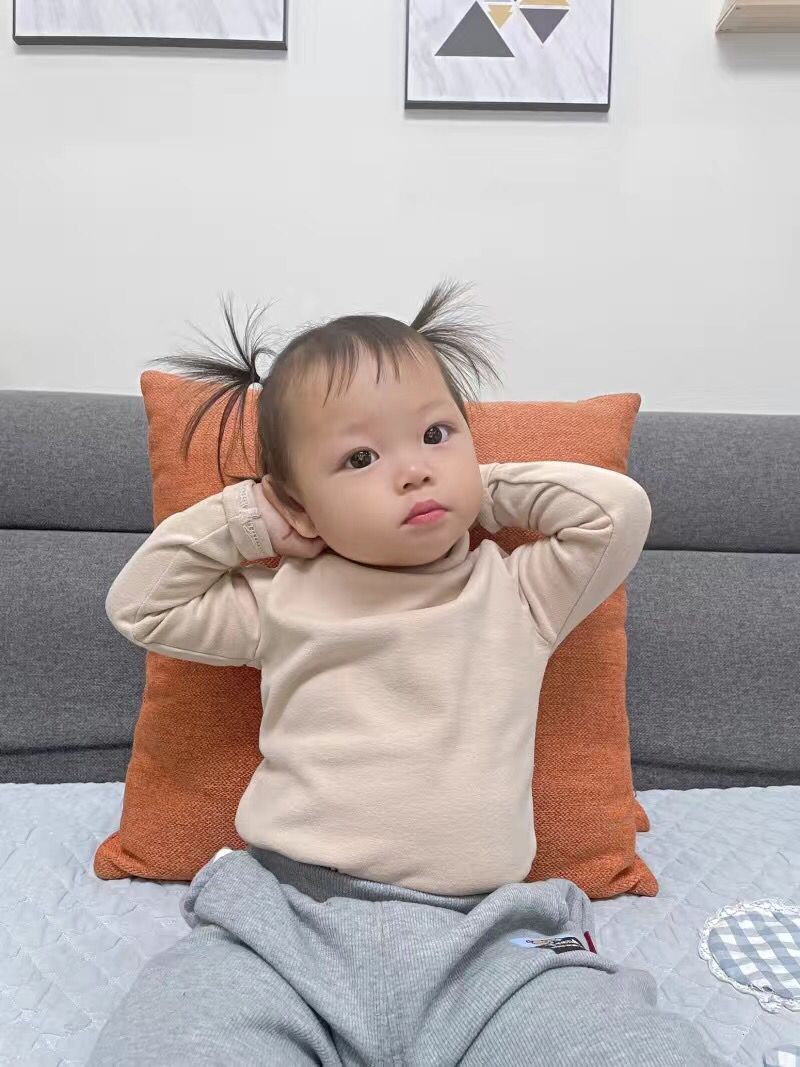 Kids Winter Long Sleeve T-shirts Warm Tops