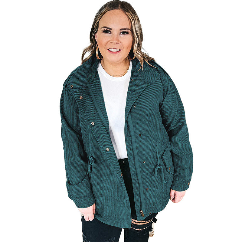 Plus Size Women's Jacket Coat Loose