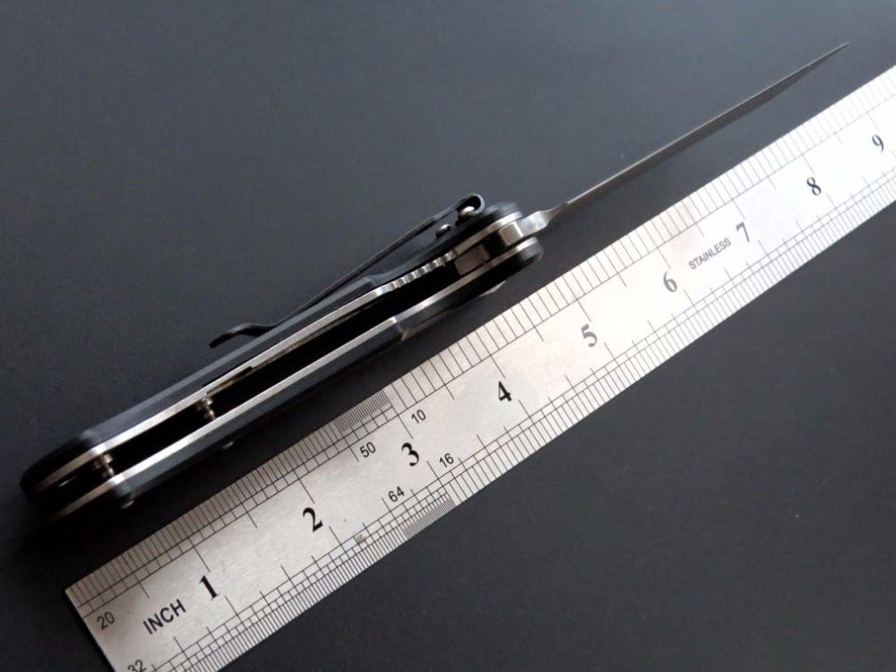 Handle Stainless Steel Folding Hunting Knife