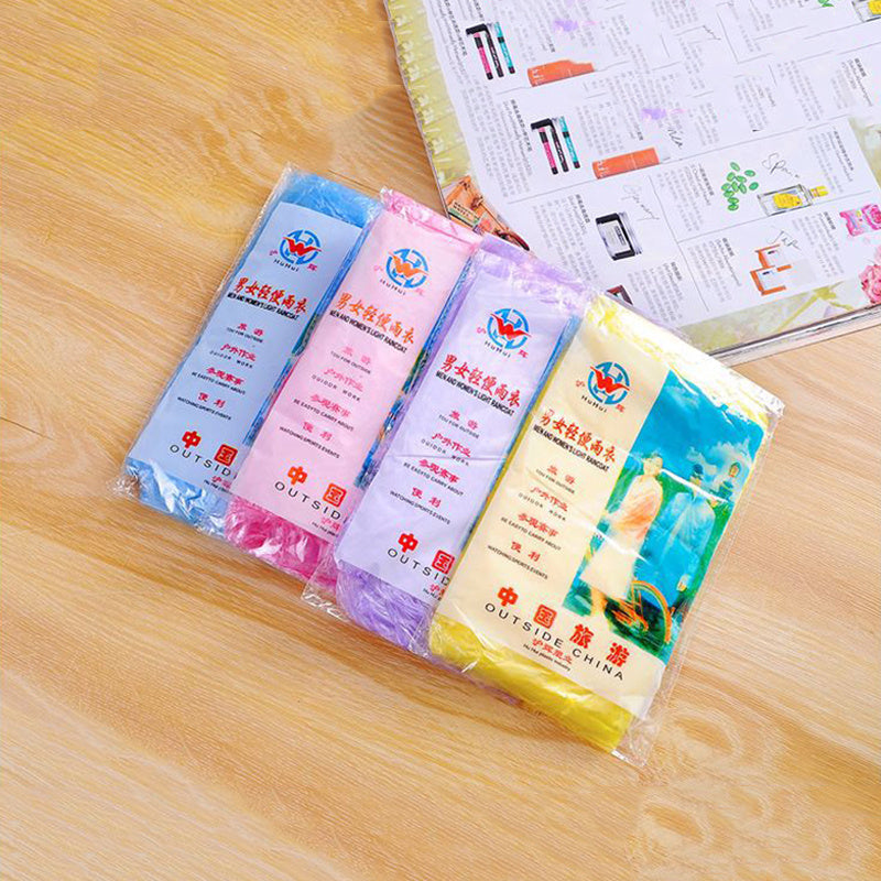 Women's Disposable Camping raincoat