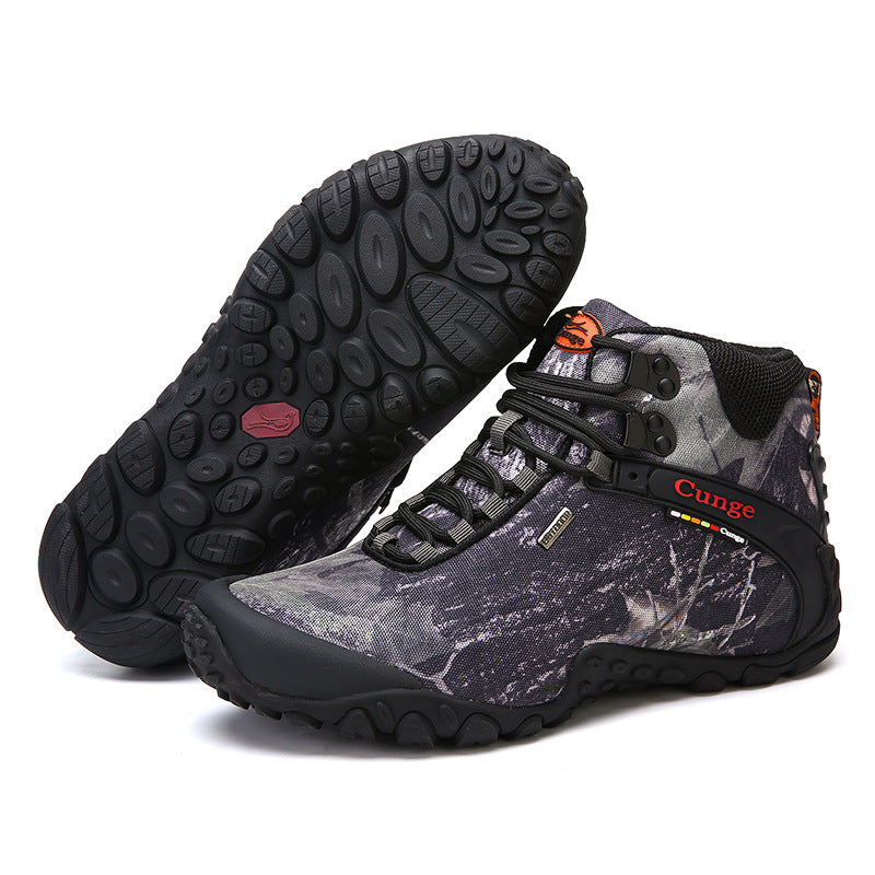 Men's Camouflage Outdoor Climbing Boots