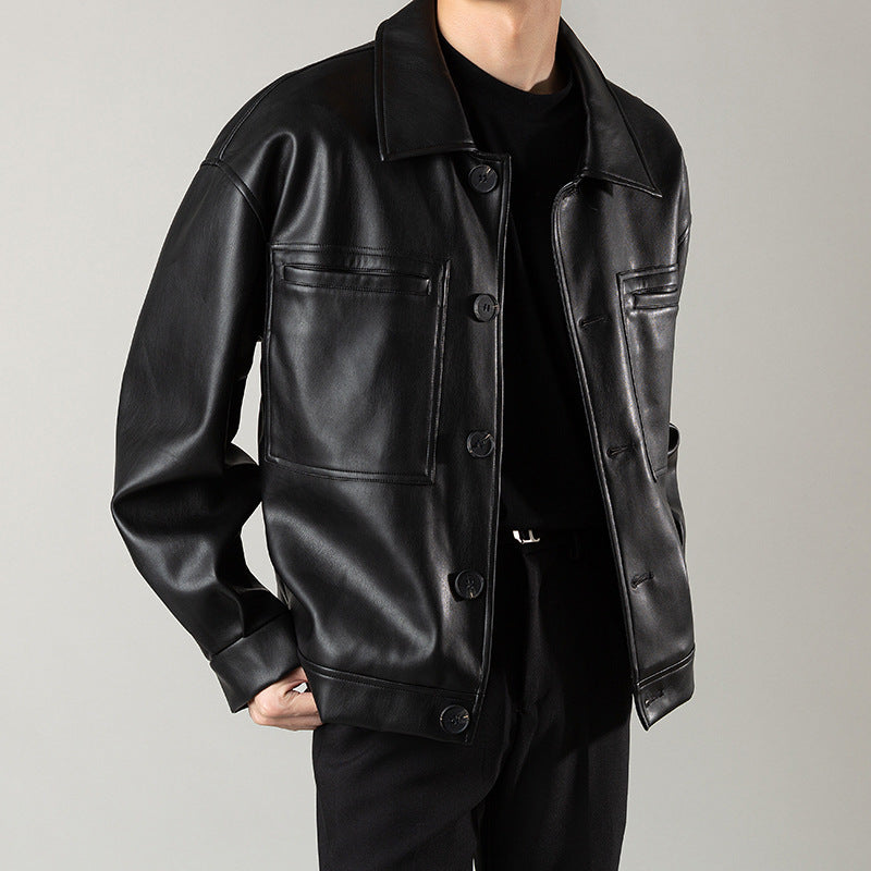 Hiking PU Autumn Leather Jacket