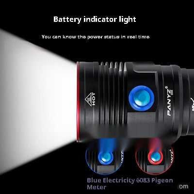 Super Light Long-range High Power Outdoor Flashlight