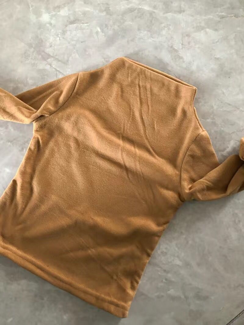 Kids Winter Long Sleeve T-shirts Warm Tops