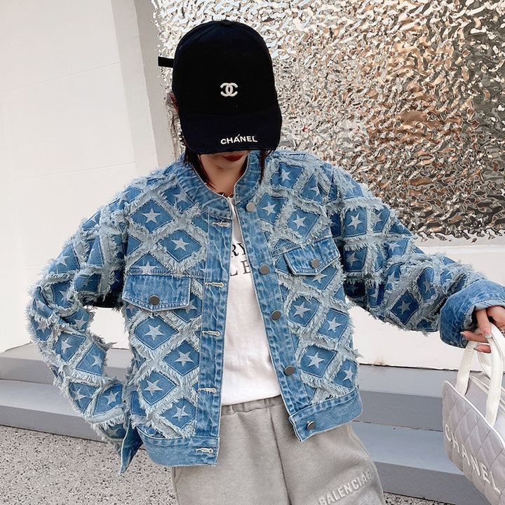 Fashion Short Design Denim Jacket