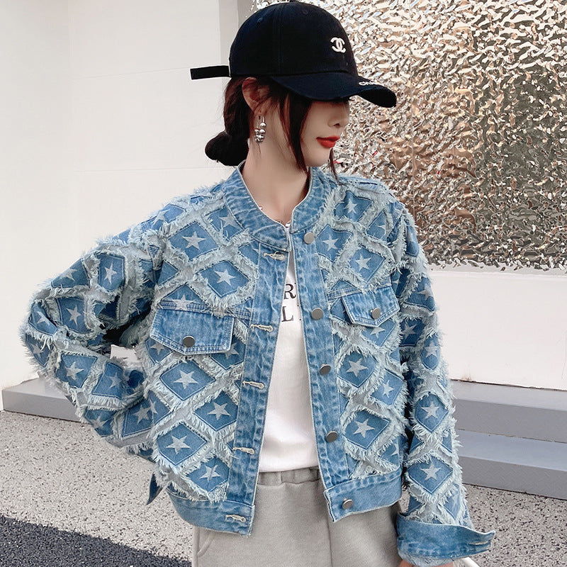 Fashion Short Design Denim Jacket