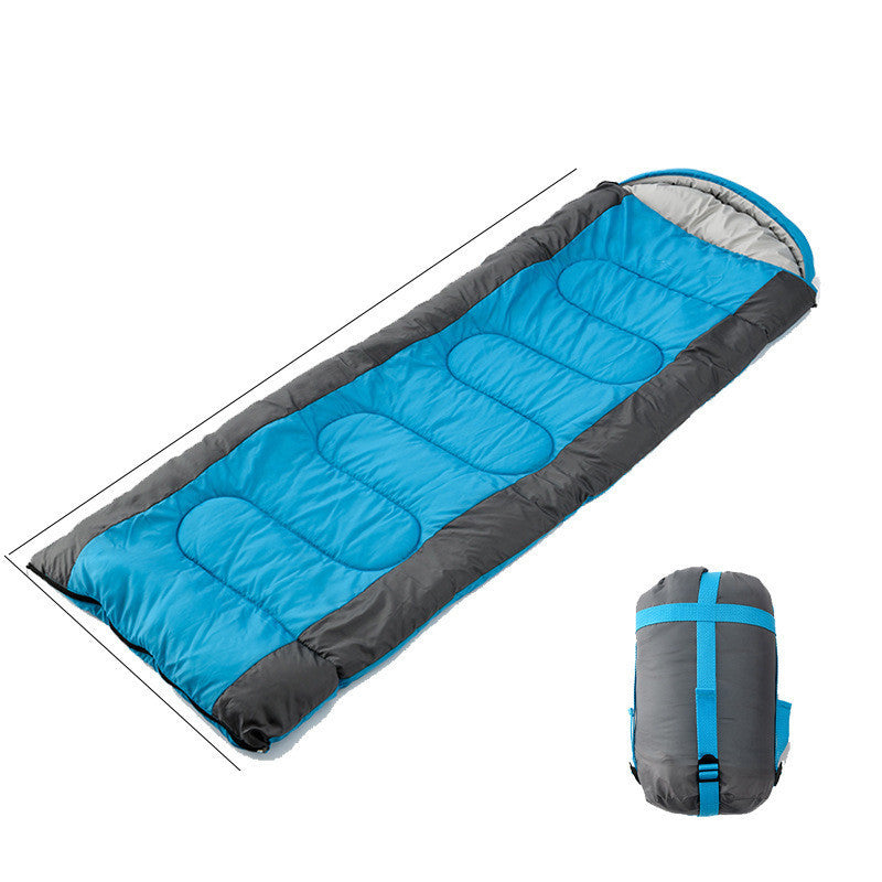 Outdoor Hooded Camping Envelope Sleeping Bag