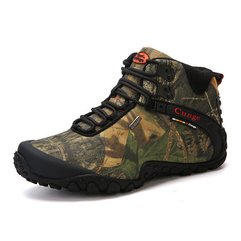 Men's Camouflage Outdoor Climbing Boots