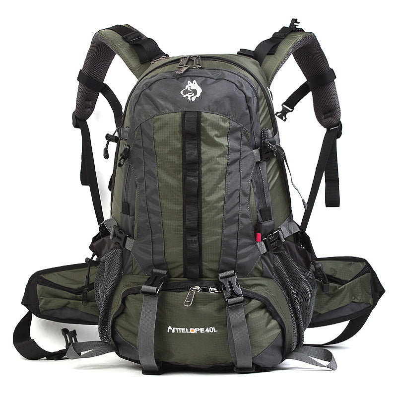 Camping Hiking Nylon Rainproof Backpack