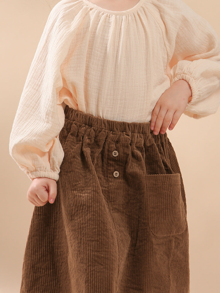 Cotton Double-layer Gauze Shirt