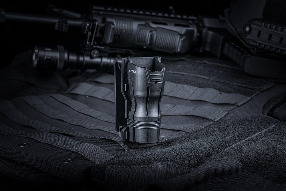 360-degree Rotating V6 Tactical Flashlight