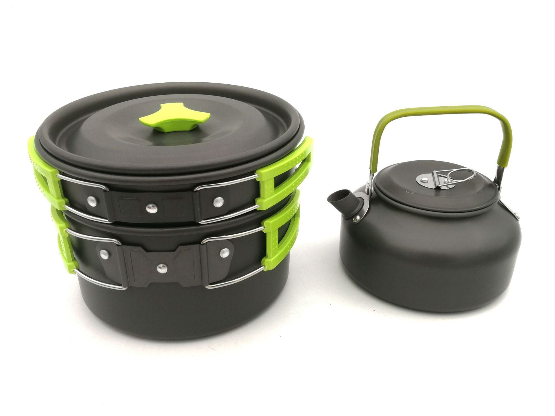 Outdoor Camping Cookware Combination Teapot Set Meal