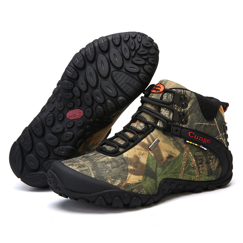 Men's Camouflage Outdoor Climbing Boots