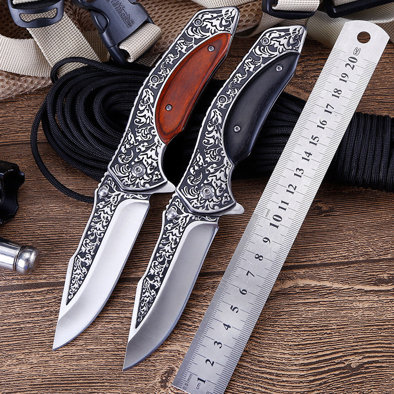 Outdoor Tactical Wild Survival Hunting Knife