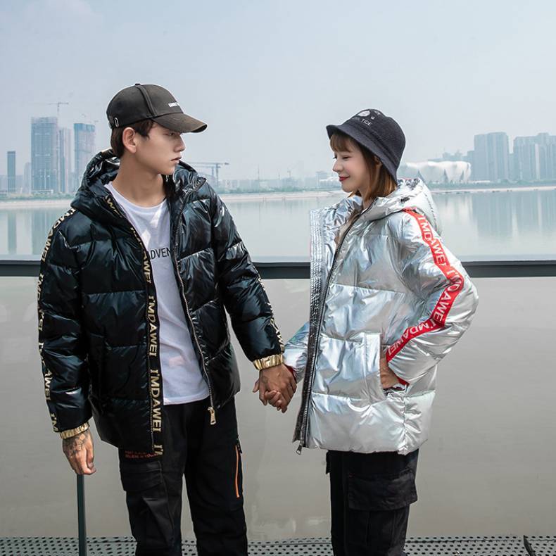 New Hooded Thick Loose Down Jacket