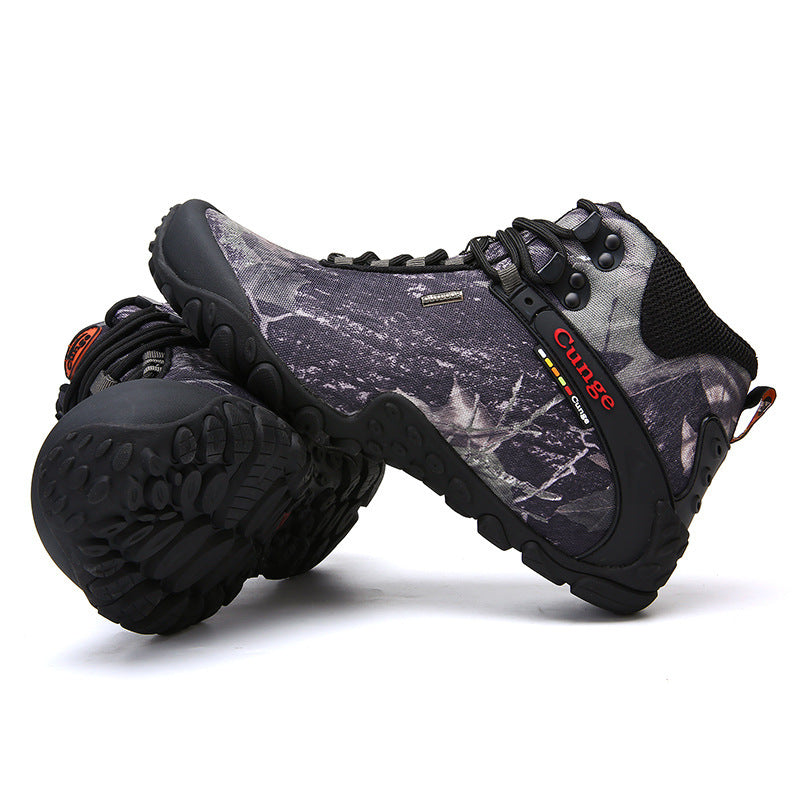 Men's Camouflage Outdoor Climbing Boots
