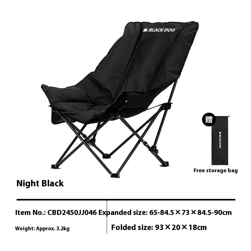 Camping Recliner Portable Thickened Chair