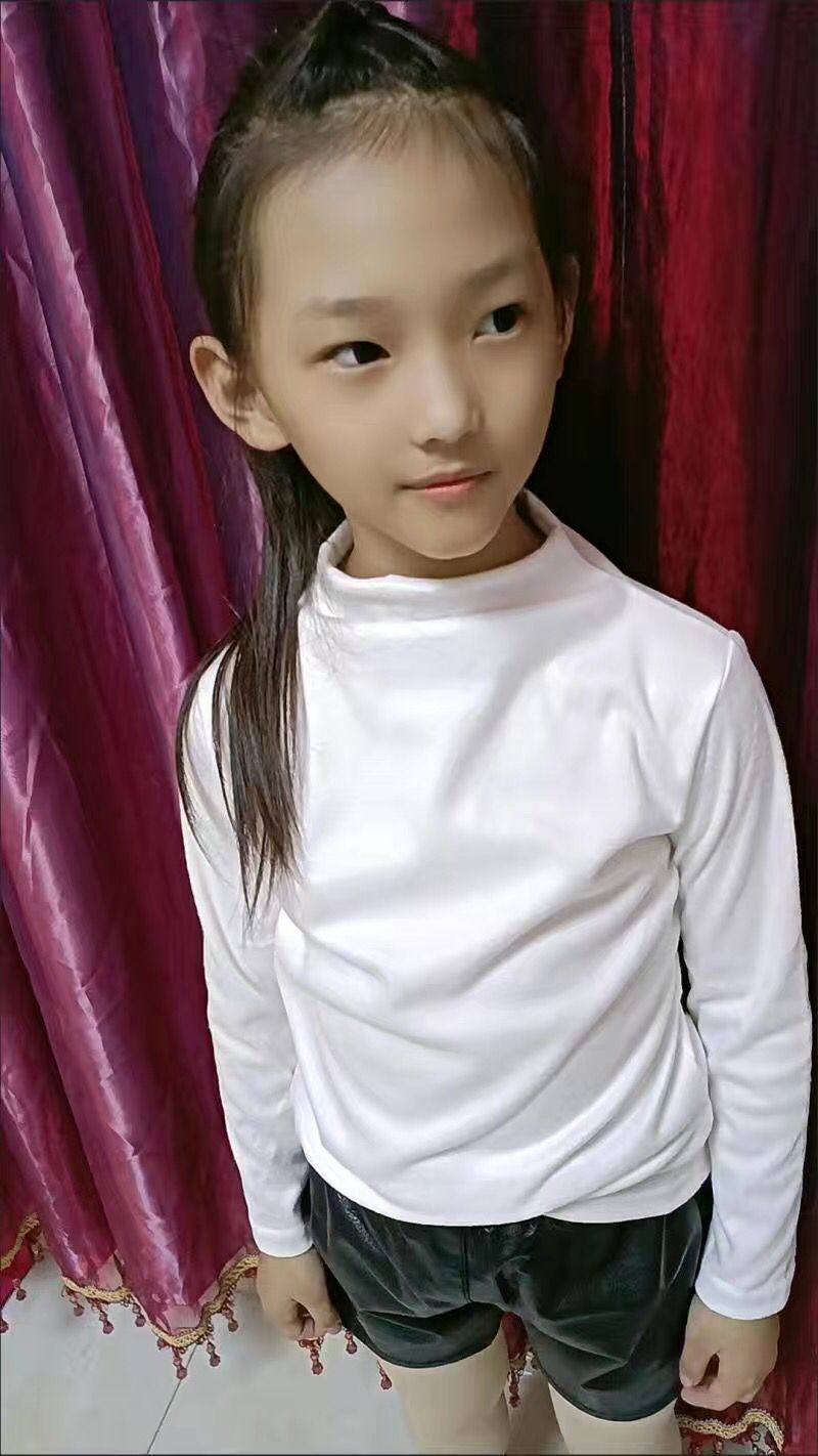 Kids Winter Long Sleeve T-shirts Warm Tops