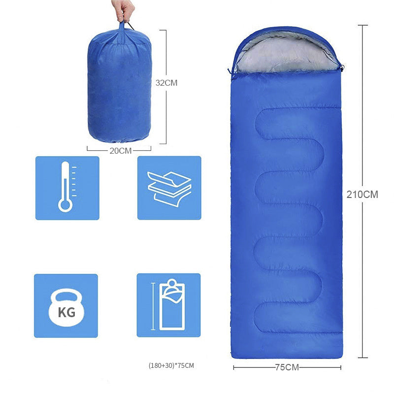 Outdoor Camping Thickening Winter Sleeping Bag