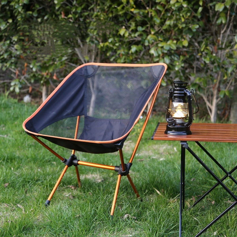 Outdoor Moon Camping Folding Chair